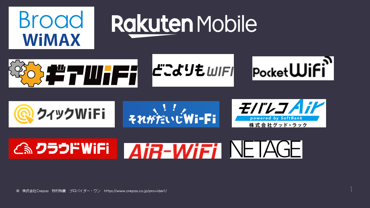モバイルwifiの通信速度比較まとめ Wimax 5g 楽天モバイル クラウドsim対応wifiなど プロバイダー ワン モバイルwifiの通信速度比較まとめ Wimax 5g 楽天モバイル クラウドsim対応wifiなど プロバイダー ワン